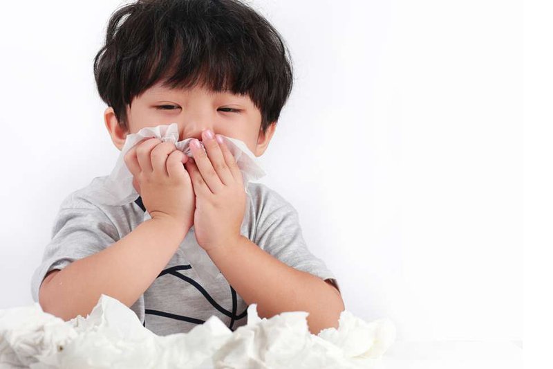 Trong một năm, trẻ em có thể bị các bệnh về đường hô hấp trên nhiều lần