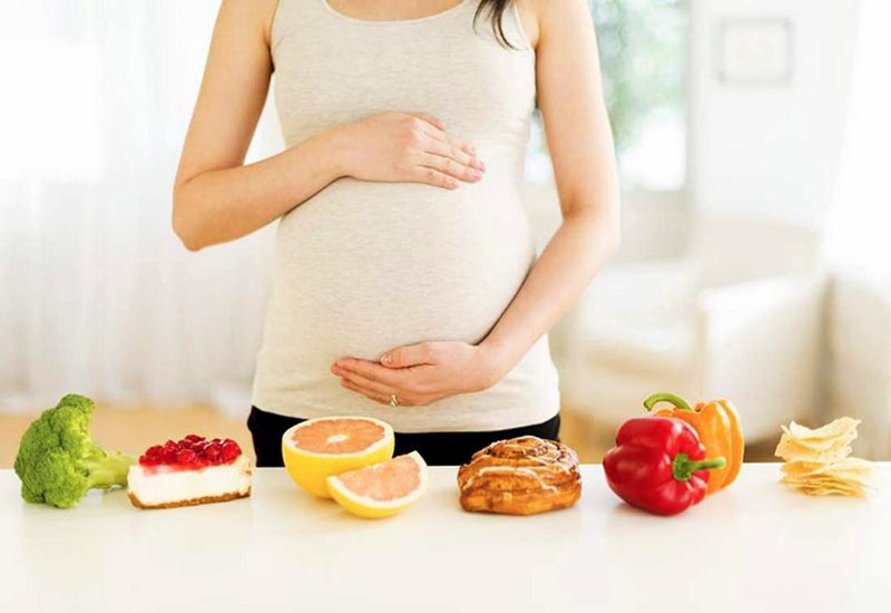 Mẹ bầu nên có chế độ dinh dưỡng đa dạng