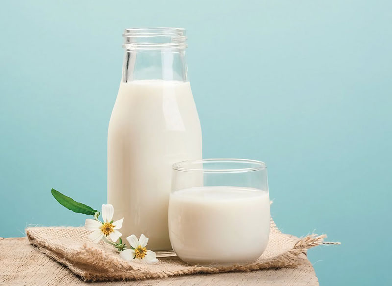 Sữa là loại thực phẩm không thể thiếu trong việc tăng chiều cao