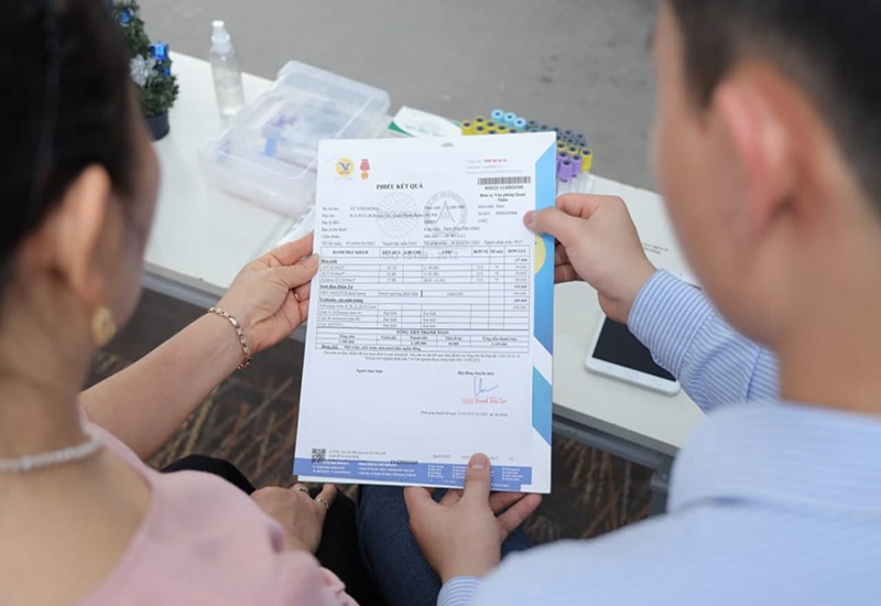 Bệnh nhân được trả kết quả xét nghiệm tận nơi khi sử dụng dịch vụ xét nghiệm máu tại nhà Thành phố Hồ Chí Minh