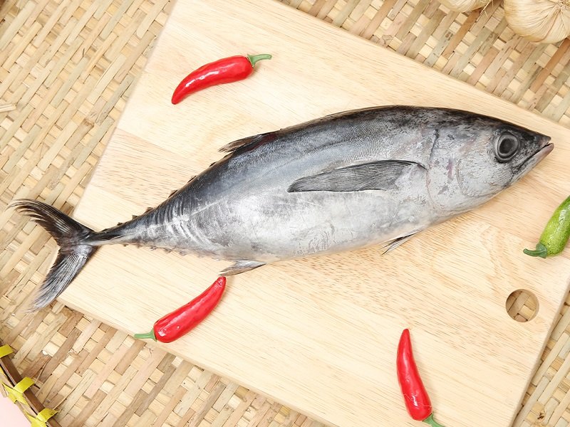 Cá ngừ có hàm lượng omega-3 cao nên tốt cho não bộ của thai nhi