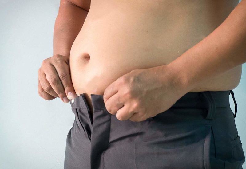 Nam giới bị thừa cân, béo phì sẽ có nguy cơ cao bị thụt dương hơn so với người bình thường