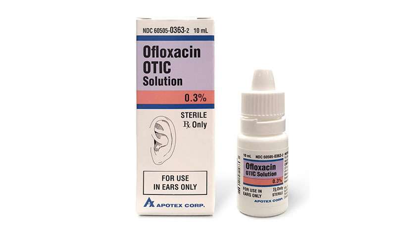 Thuốc nhỏ cho tai Ofloxacin