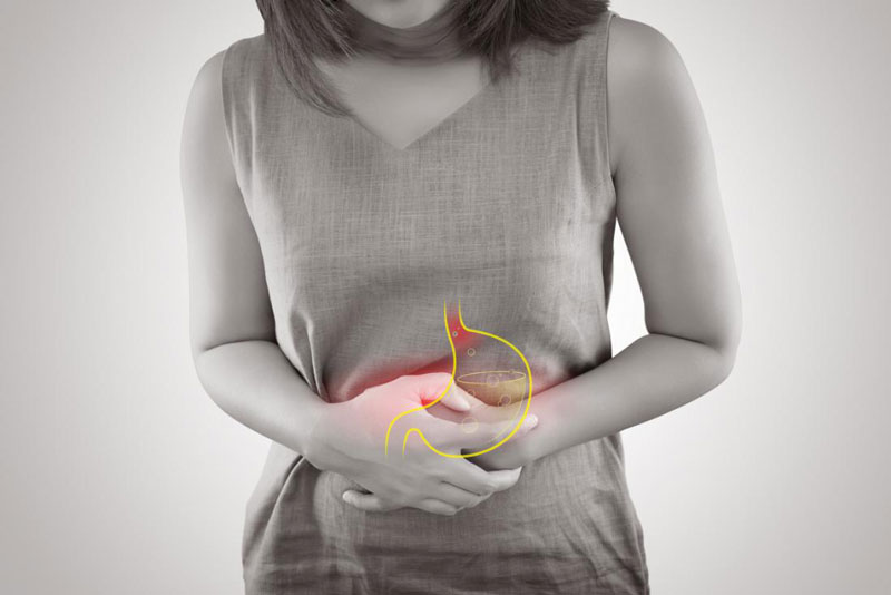 Đầy bụng là một triệu chứng ung thư dạ dày thường gặp