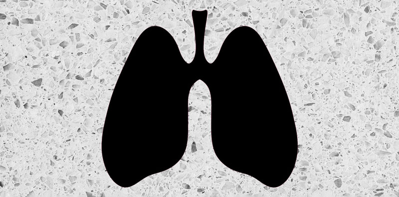 Chứng bệnh bụi phổi cũng rất phổ biến