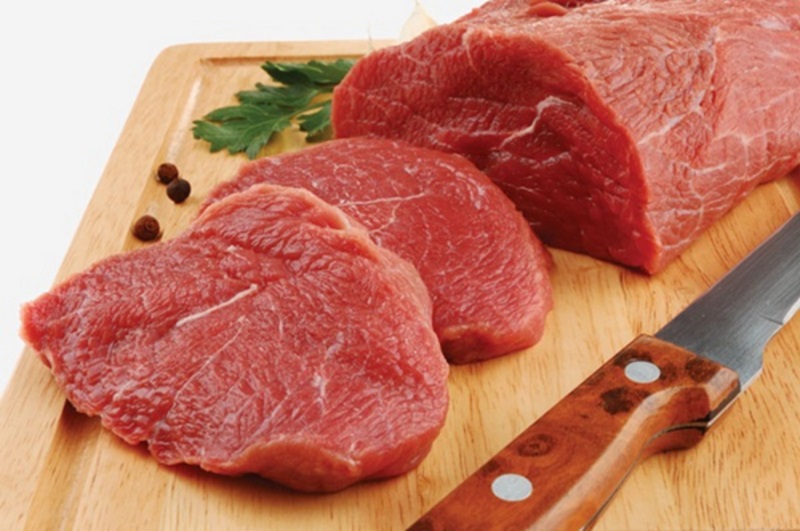Thịt bò giúp cung cấp hàm lượng sắt lớn cho mẹ bầu
