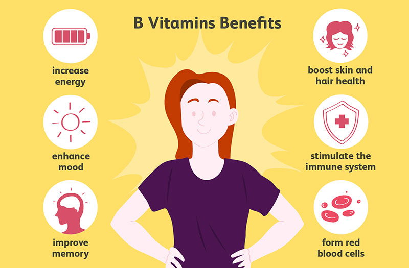 Vitamin B mang đến rất nhiều lợi ích cho cơ thể