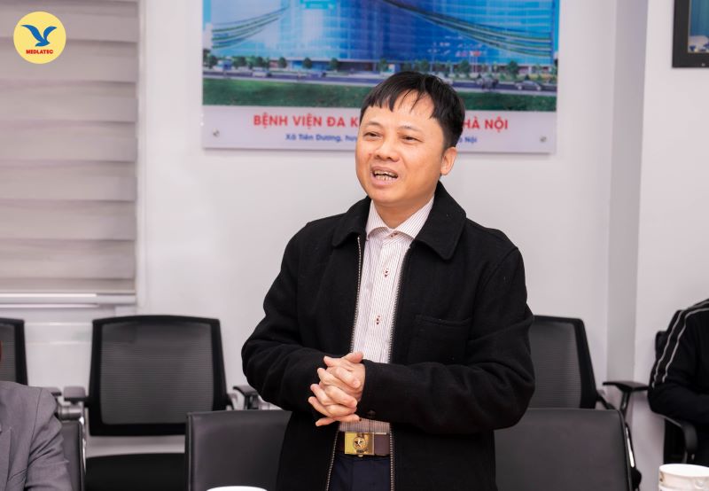 PGS.TS Nguyễn Thái Sơn chia sẻ cảm xúc vui mừng khi về công tác tại bệnh viện