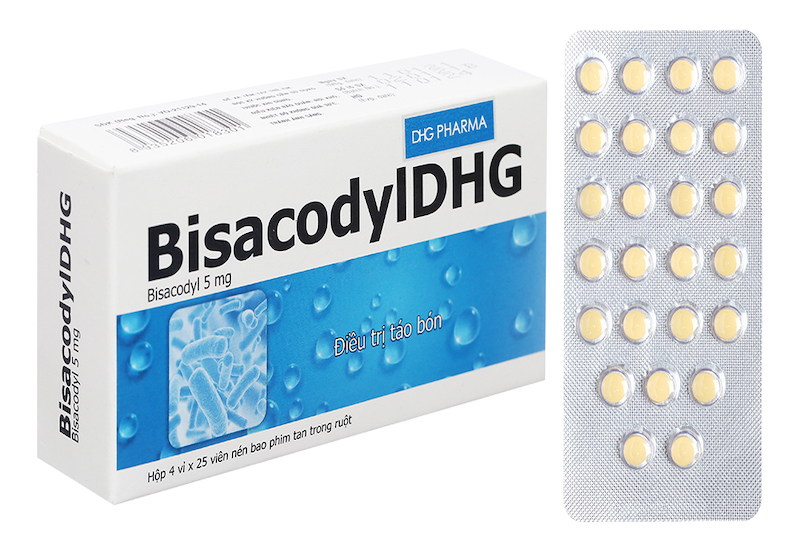 Thuốc Bisacodyl DHG 