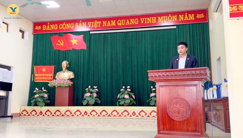 Ông Nguyễn Ngọc Dũng - Giám đốc MEDLATEC Bắc Ninh phát biểu tại chương trình