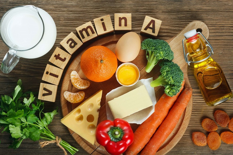 Nên ưu tiên bổ sung các thực phẩm giàu vitamin A sau khi tiêm phòng