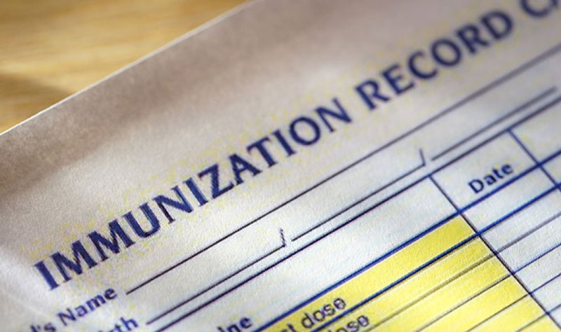 Tiêm chủng Immunization record là gì?