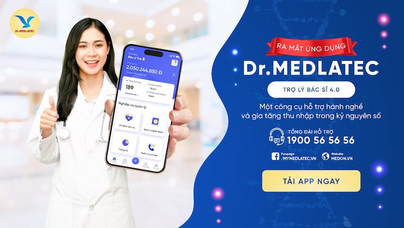 Việc ra đời app Dr.MEDLATEC kỳ vọng sẽ mang đến cho các bác sĩ một công cụ đắc lực, hỗ trợ thực hiện sứ mệnh chăm sóc sức khỏe người dân 