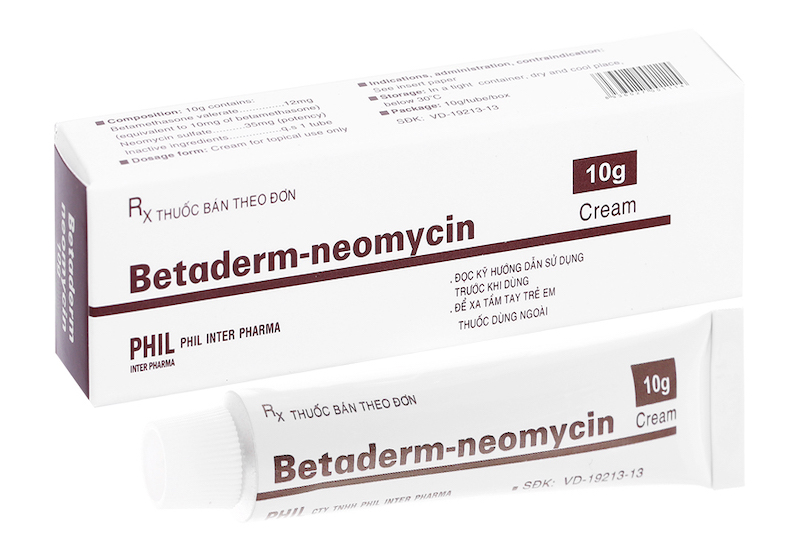 Thuốc trị ngứa Betaderm-neomycin