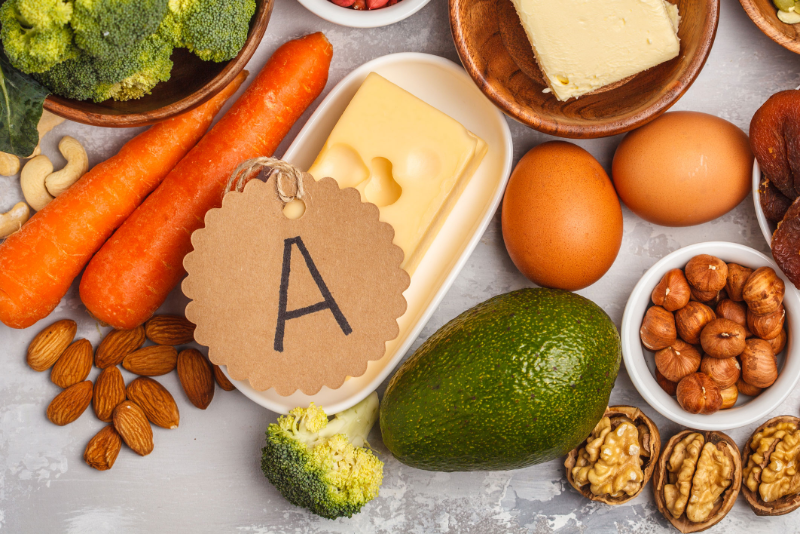 Các thực phẩm giàu vitamin A, C và B2 giúp bảo vệ mắt