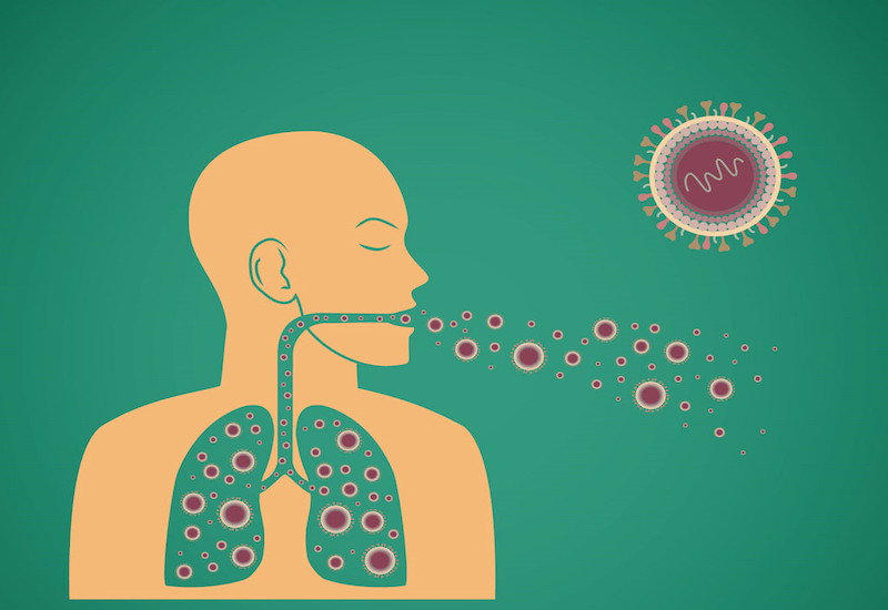 Người mắc bệnh lao có thể phát tán vi khuẩn ra ngoài và lây bệnh cho người xung quanh