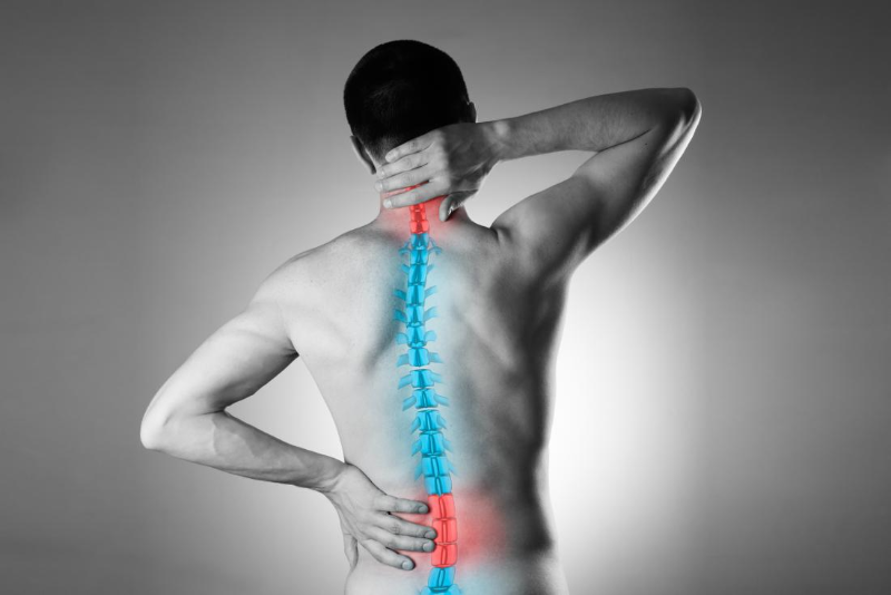 Vị trí cột sống thắt lưng và dưới thắt lưng dễ bị đau hơn