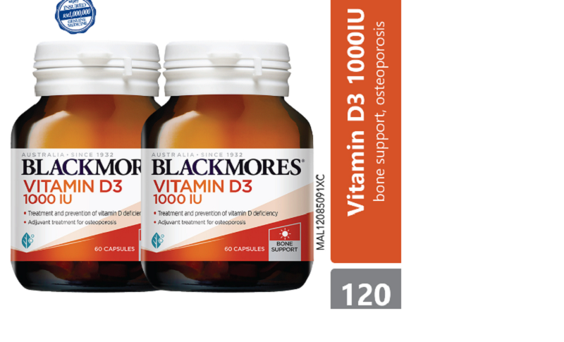 Blackmores Bone Health Vitamin D3 1000 IU
