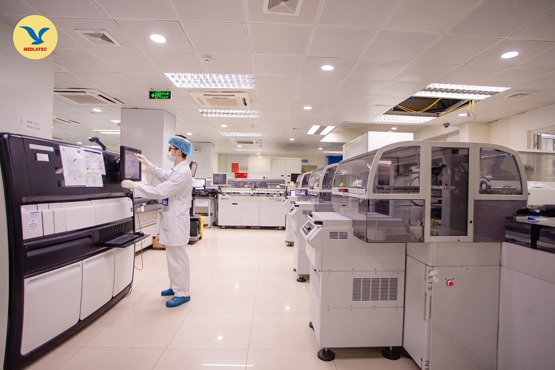 Phòng Lab tiêu chuẩn quốc tế - nơi thực hiện xét nghiệm gen ung thư di truyền Kiên Giang