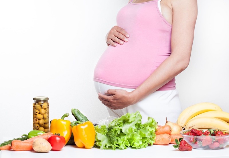 Mẹ bầu nên ăn đa dạng dưỡng chất