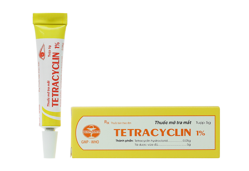 Thuốc mỡ tra mắt Tetracyclin 1%