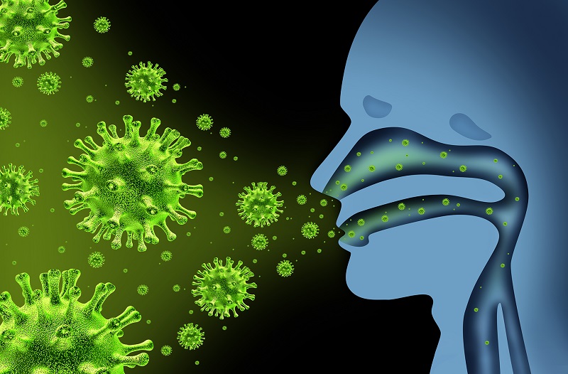 Virus cúm A có thể tấn công vào hệ hô hấp và lây truyền nhanh trong cộng đồng
