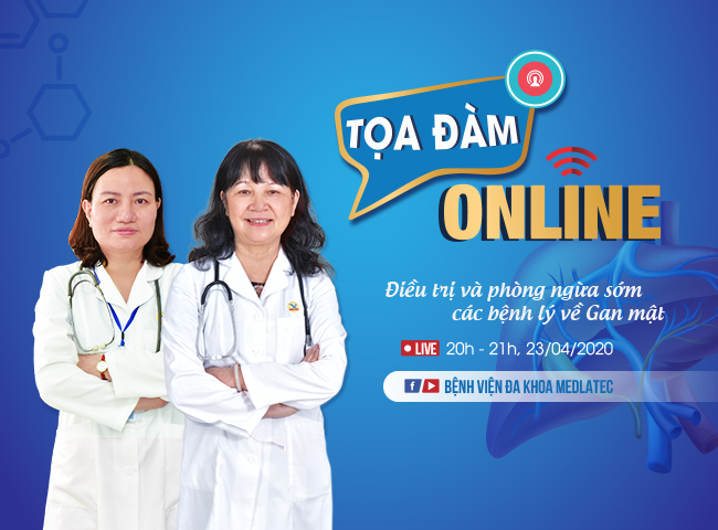 Các chuyên gia của chương trình tọa đàm online "“Điều trị và phòng ngừa sớm các bệnh lý gan mật” 