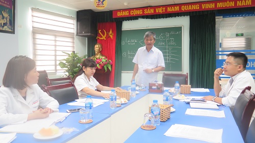 GS.TS Nguyễn Anh Trí chủ trì buổi sinh hoạt khoa học của MEDLATEC