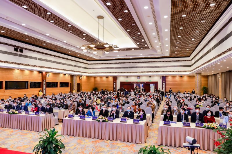 Toàn cảnh Hội nghị khoa học thường niên với chủ đề: "Quản lý chất lượng và phòng chống COVID-19", được tổ chức quy mô, bài bản với sự tham dự của hơn 1.000 khách mời