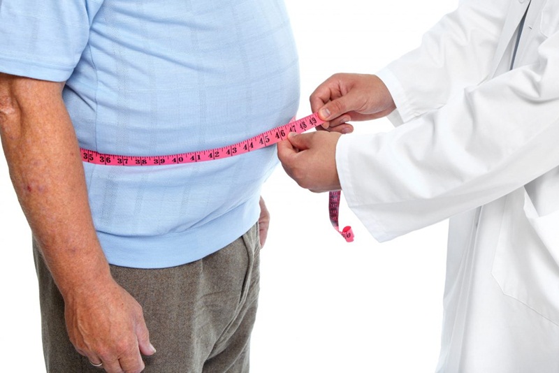 Nếu chỉ số khối cơ thể trên 30, cơ thể đã ở mức béo phì
