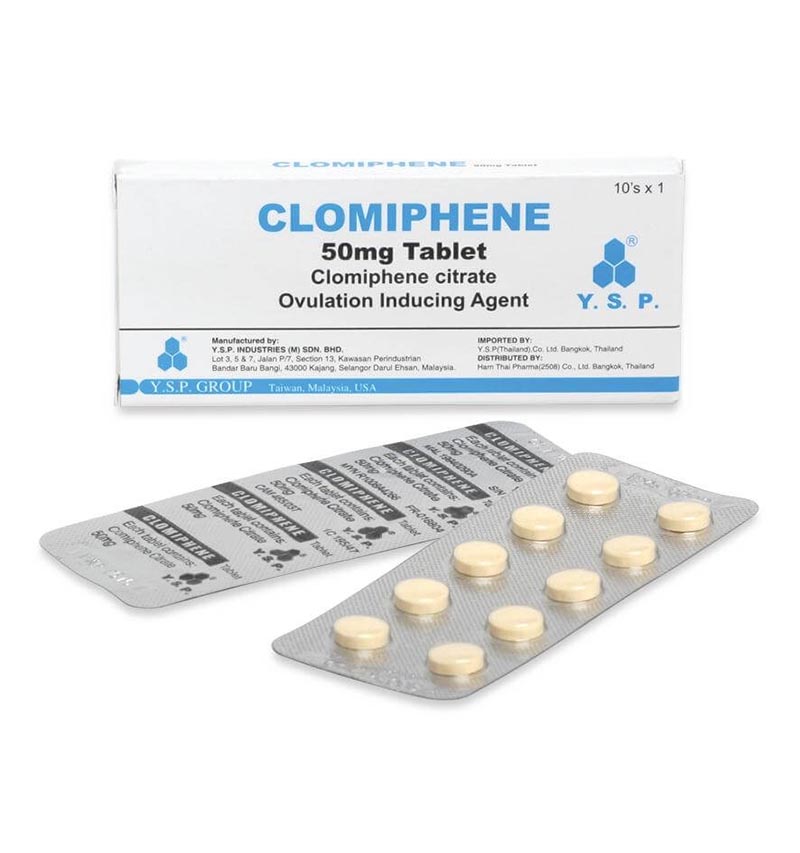 Thuốc Clomiphene được dùng chữa trị vô sinh cho phụ nữ rối loạn về phóng noãn