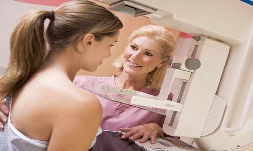 chụp X-quang vú giúp kiểm tra những bất thường ở vú
