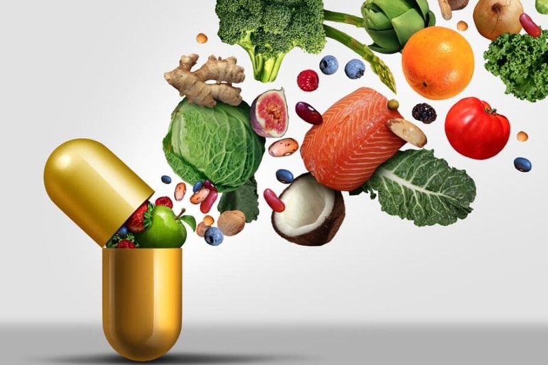 Các loại Vitamin là thành phần cần thiết trong thuốc trị bệnh gan nhiễm mỡ độ 2