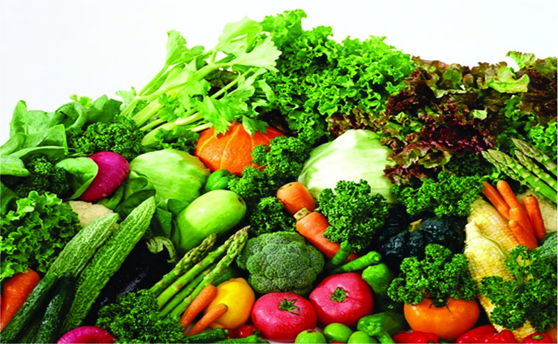 Ăn nhiều rau xanh để tăng cường sức khỏe, giúp cho quá trình thụ thai thêm thuận lợi