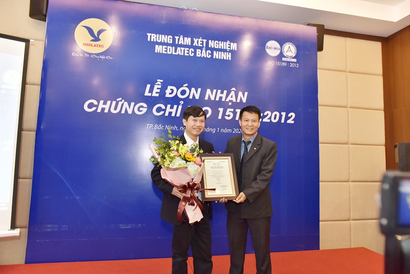 MEDLATEC Bắc Ninh thuộc chuỗi phòng khám, chi nhánh trên toàn quốc đón nhận ISO 15189:2012
