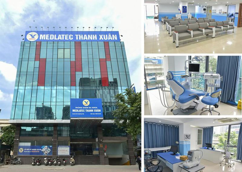 Một cơ sở của Bệnh viện Đa khoa MEDLATEC tại Hà Nội