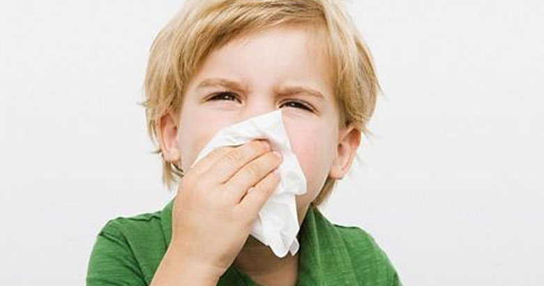 Bệnh cúm dễ gặp ở trẻ em do sức đề kháng kém.