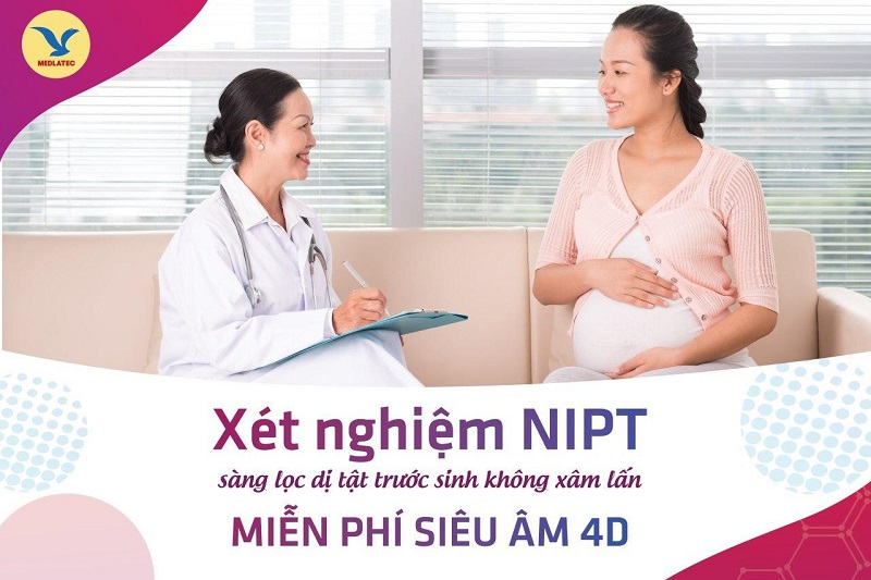 Nhận ngay cơ hội siêu âm 4D miễn phí khi làm xét nghiệm NIPT tại MEDLATEC