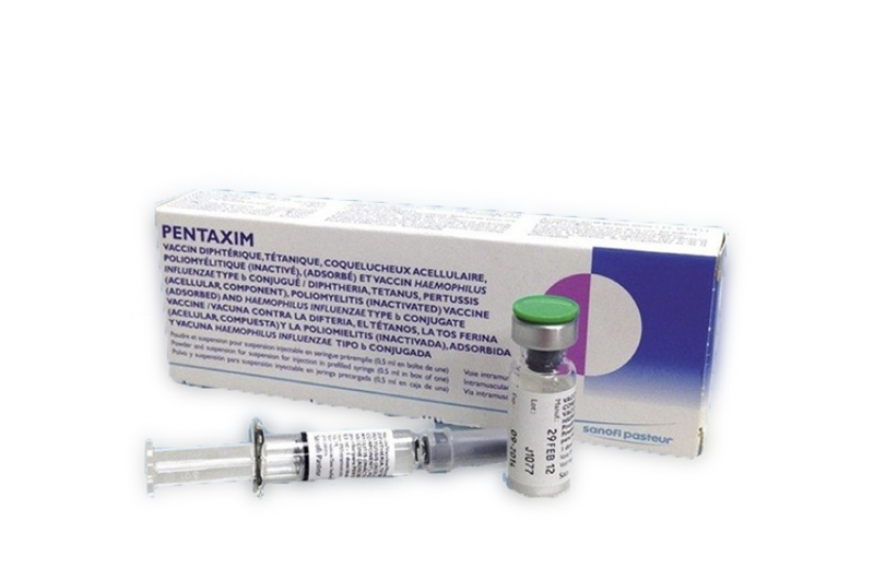 Tiêm vắc xin Pentaxim có thể phòng được bệnh bạch hầu, ho gà, bại liệt, uốn ván và hib