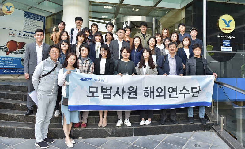 MEDLATEC chào mừng Bệnh viện Samsung Kangbuk tham quan và hợp tác