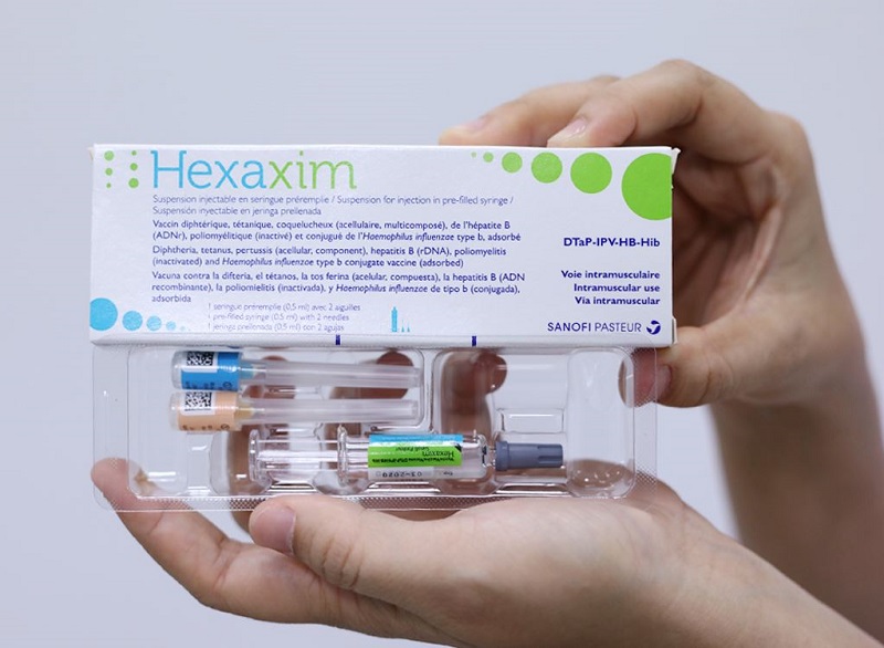 Vắc xin 6 trong 1 của Pháp Hexaxim