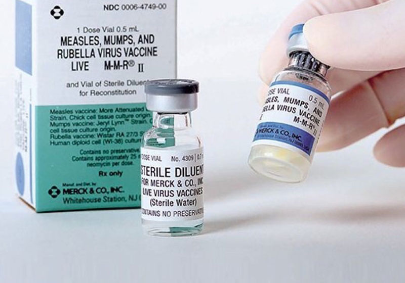 Vắc xin phòng sởi rubella quai bị