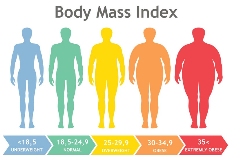 Chỉ số BMI lớn hơn 30 thì bạn bị béo phì và có nguy cơ cao mắc bệnh