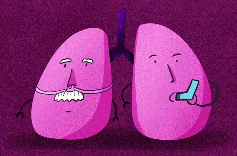 Bệnh phổi tắc nghẽn mạn tính (COPD) và hen phế quản là hai bệnh gì và khác nhau như thế nào?
