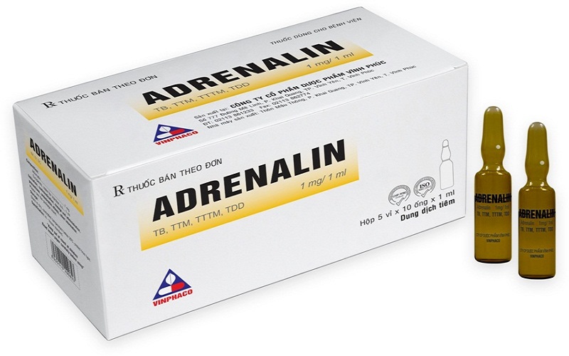 Adrenalin được xem là một loại thuốc cấp cứu trong trường hợp nào?
