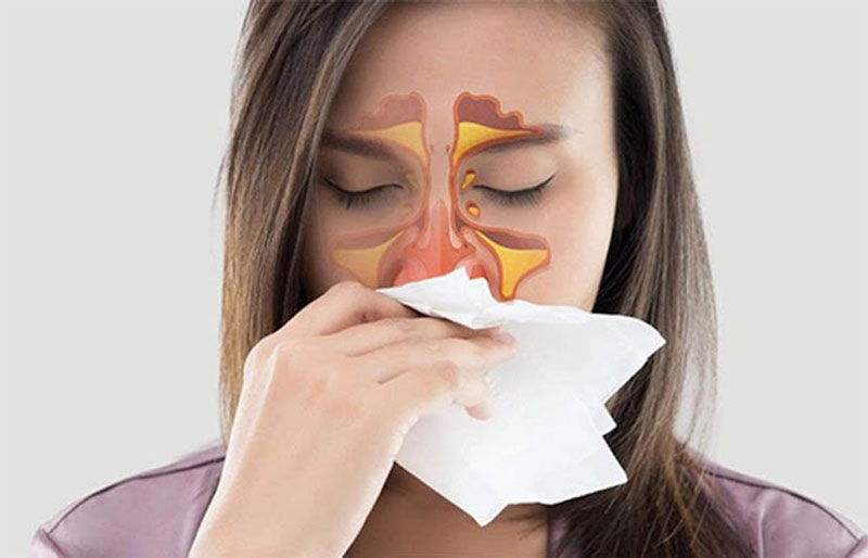 Cơ thể thở qua đường miệng để lấy oxy khi nghẹt mũi 