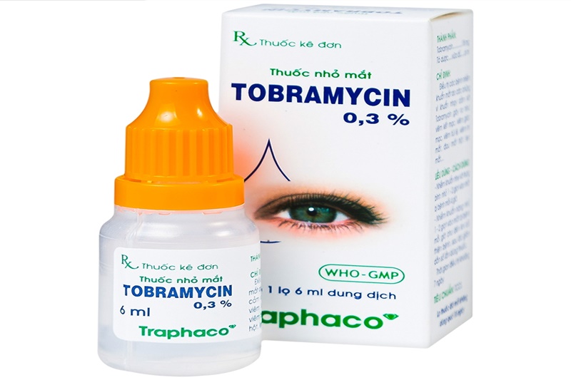 Điều trị viêm mắt bằng thuốc tobramycin nhỏ mắt hiệu quả