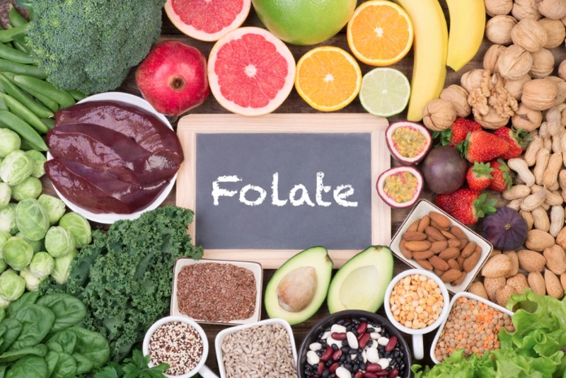 Chế độ ăn giàu axit folic rất quan trọng trong việc hạn chế tình trạng thiếu máu do thiếu folate