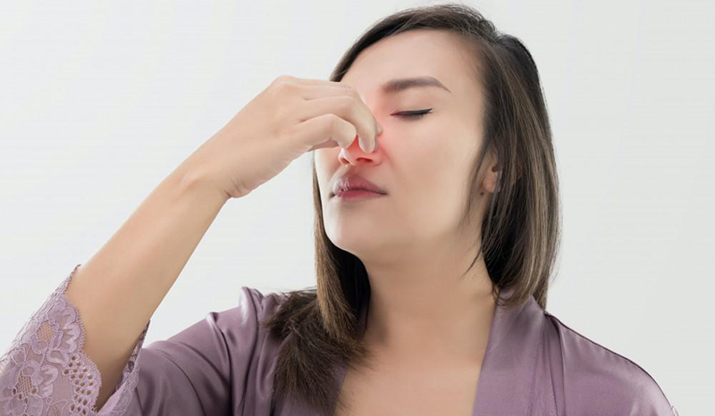 Lạm dùng, dùng ống hít mũi sai cách có thể bị khô rát mũi