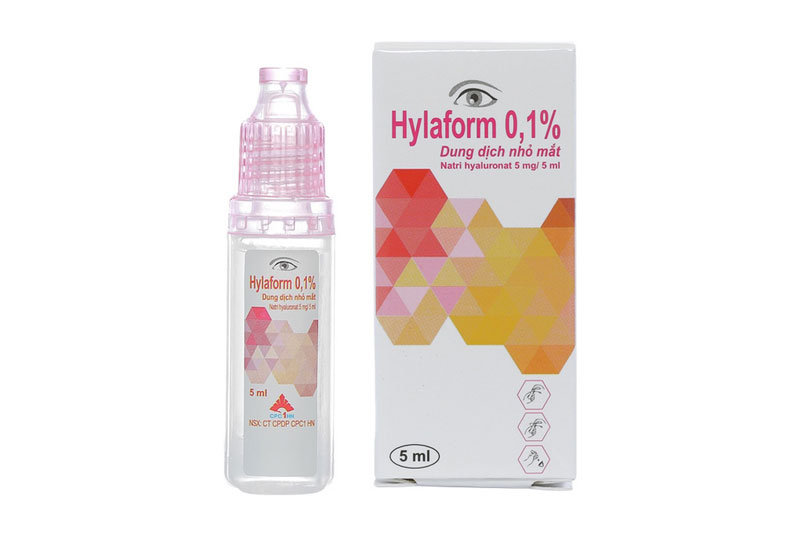 Hylaform 0.1% có tác dụng trị khô mắt, bảo vệ đôi mắt hiệu quả hơn